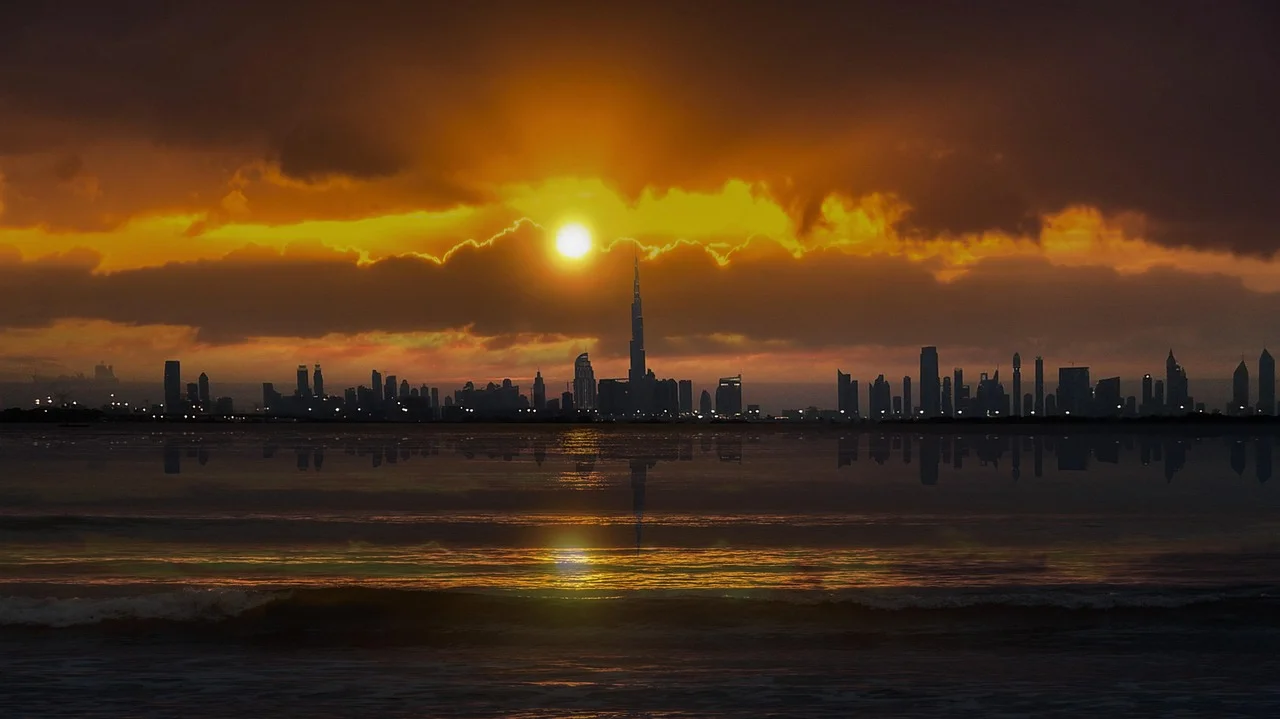 Dubai skyline representing digital marketing in UAE